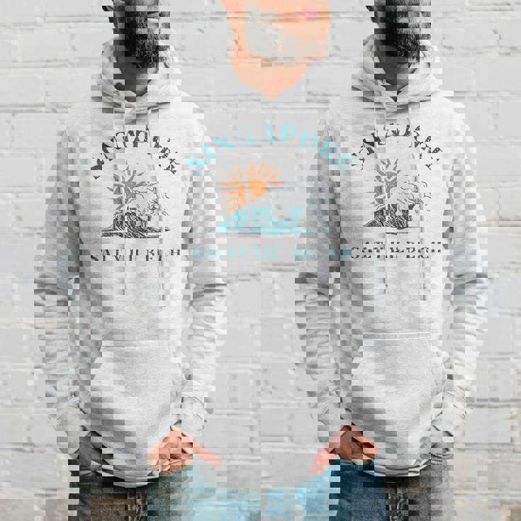 ソルティ リル ビーチ シンガポール 旅行 お土産 シンガポール パーカー 彼への贈り物