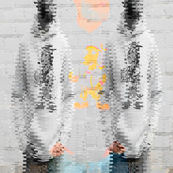 ダックスフント ドイツ服 オクトーバーフェスト レーダーホーゼン メンズ 乾杯 パーカー 彼への贈り物