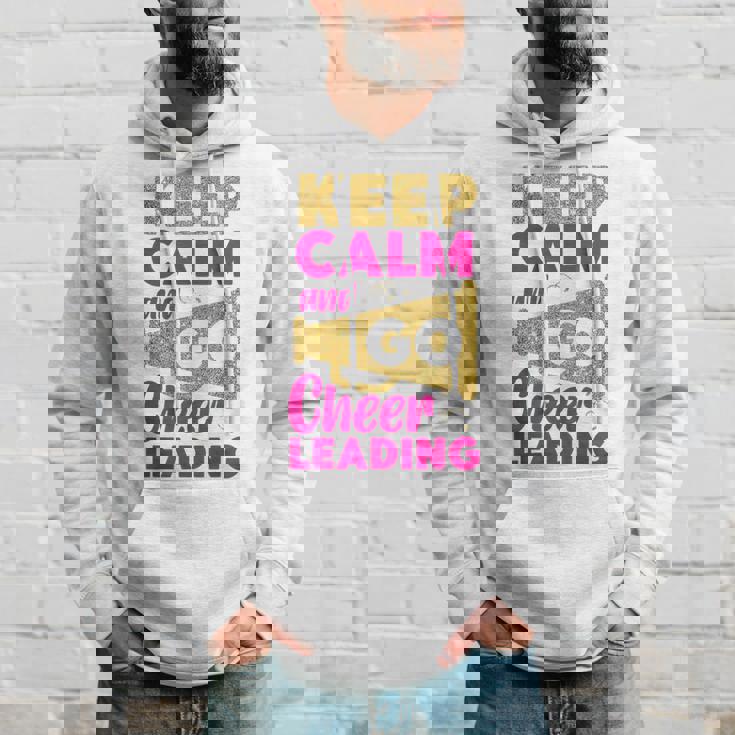 チア チアリーディング Keep Calm And Go チアリーディング パーカー 彼への贈り物