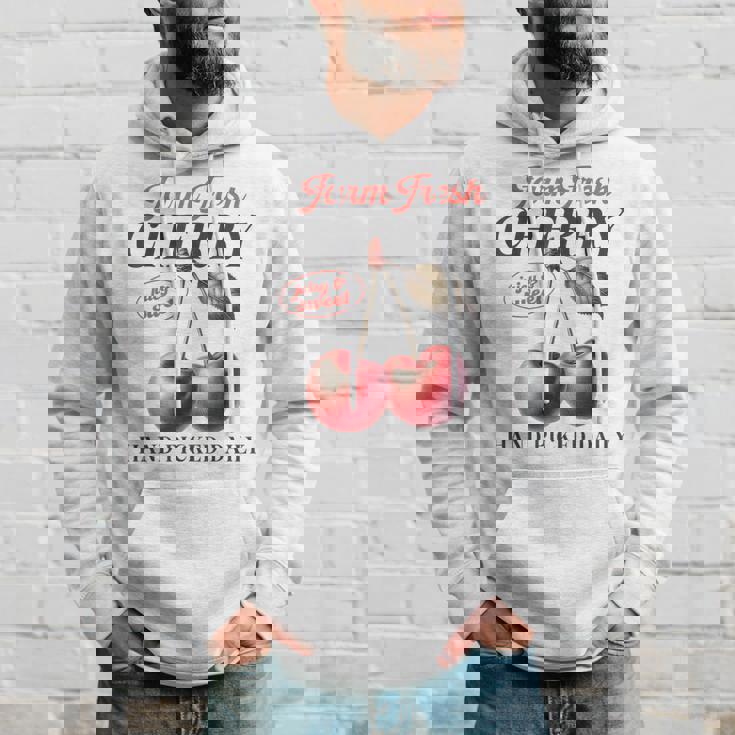 チェリーフルーツ スイートジューシーレッドチェリー 食通ギフト パーカー 彼への贈り物