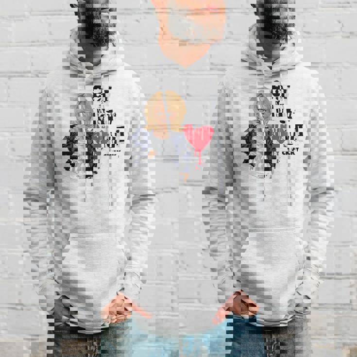 チャッキー・ティファニー・イート・ユア・ハート・アウト・バレンタイン パーカー 彼への贈り物