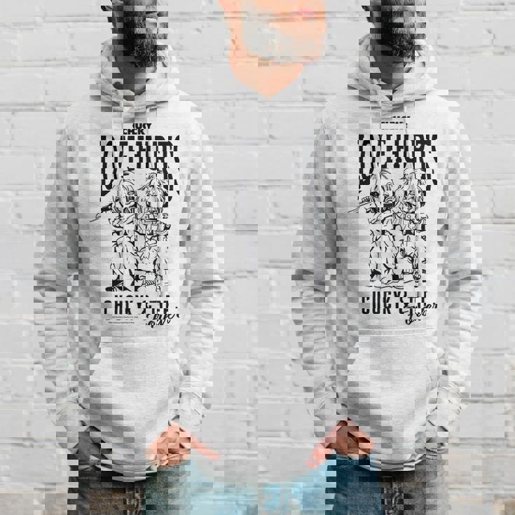 チャッキー＆ティフ・フォーエヴァー・ラブ・ハーツ パーカー 彼への贈り物