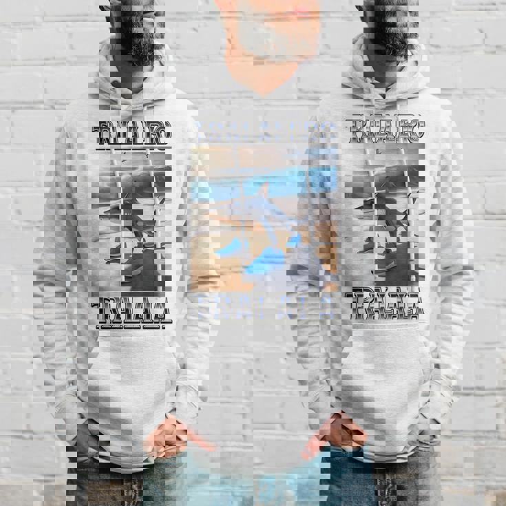 トララレロトララーラ-イタリアンブレインロットミーム 長袖tシャツ パーカー 彼への贈り物