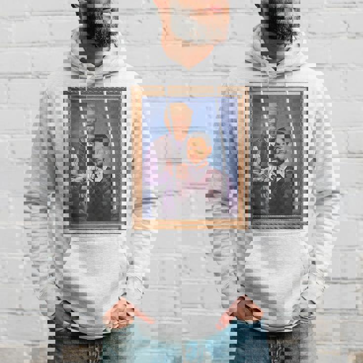 トランプ・ヴァンス・ブラザーズ ポートレート トランプ大統領 2024 パーカー 彼への贈り物