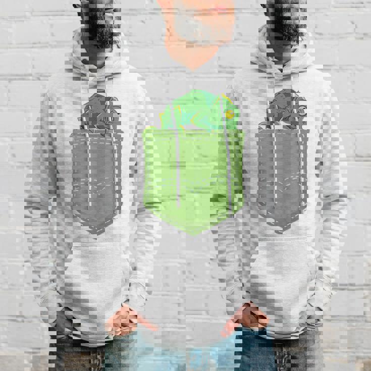 トロピカル アニマル トカゲ 爬虫類ラバー ポケット カメレオン パーカー 彼への贈り物