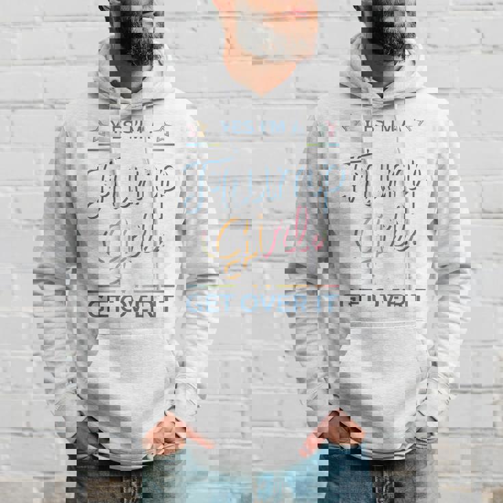 ドナルド・トランプ2024のかわいいトランプガール パーカー 彼への贈り物