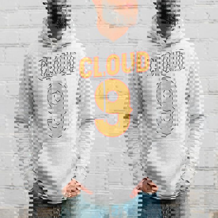 ナイス イエロー オレンジ クラウド 9 コスチューム 男女兼用 長袖tシャツ パーカー 彼への贈り物