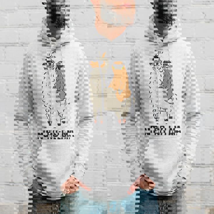 ナマケモノ乗り ラマ ノープルーラマ ラマ パーカー 彼への贈り物