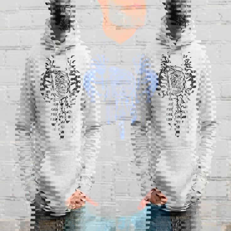 ネイティブアメリカン ココペリ クジラ ドリームキャッチャー 9 ファンファン ファン パーカー 彼への贈り物