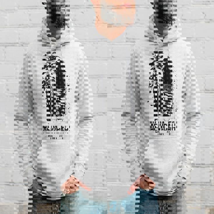 ハレイワ ビーチ ハワイ サーフィン ビンテージ サーフィン サーファー パーカー 彼への贈り物