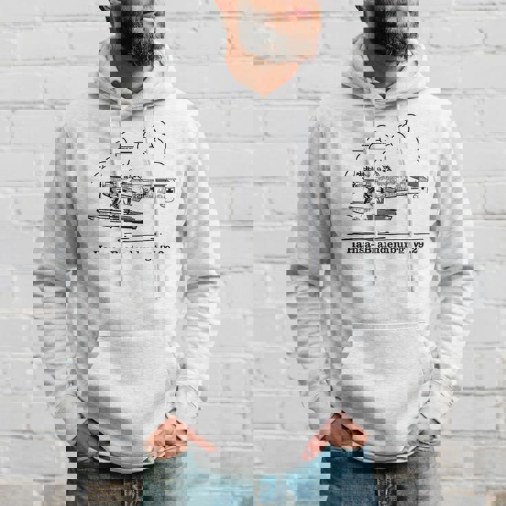 ハンザ ブランデンブルク W29 ドイツ水上飛行機 空飛ぶ雲 パーカー 彼への贈り物