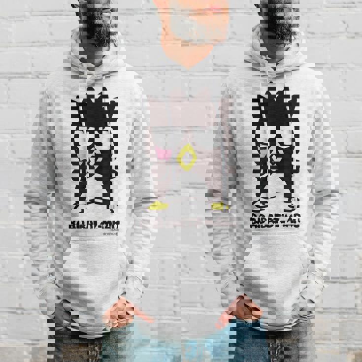 バッドばつ丸 あっかんべー ダークカラー パーカー 彼への贈り物