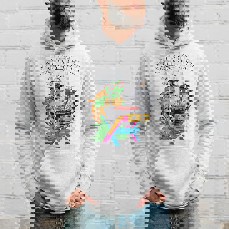 バーベキュー ヒキガエル 面白い 亀 バーベキュー ジャンパー 面白い パーカー 彼への贈り物