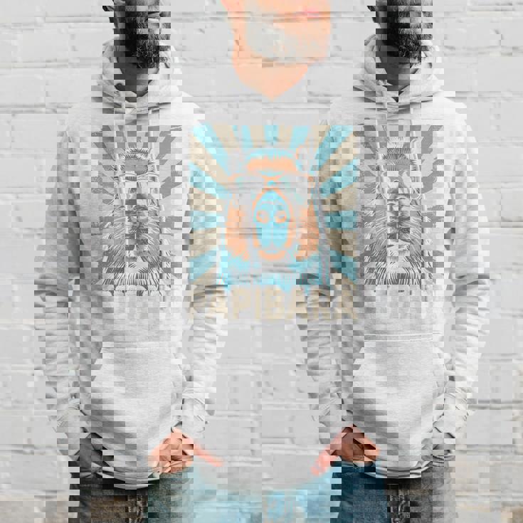 パピバラ おもしろカピバラ 最高のお父さん 父の日 カピバラ 長袖tシャツ パーカー 彼への贈り物