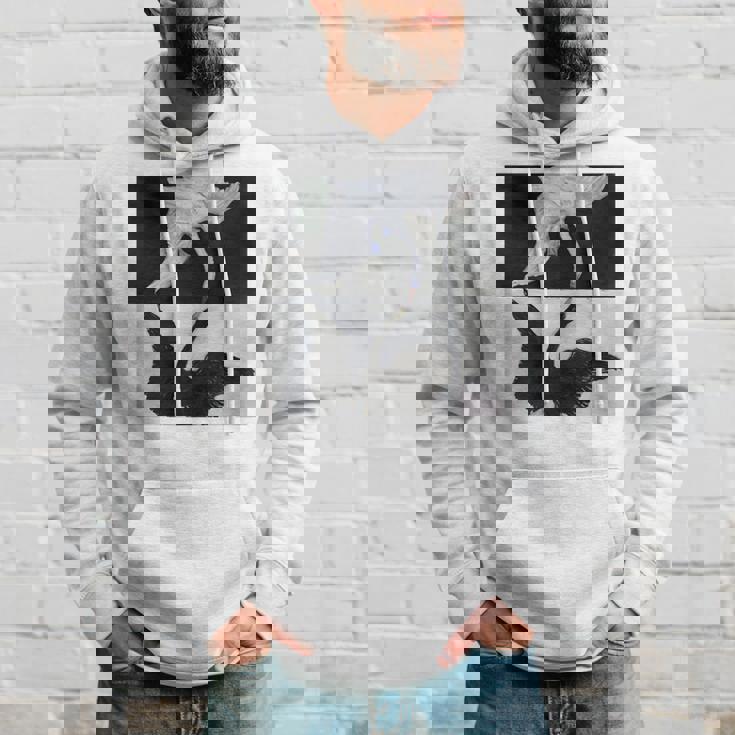 ヒルマ・アフ・クリント作 白鳥 第1号 長袖tシャツ パーカー 彼への贈り物