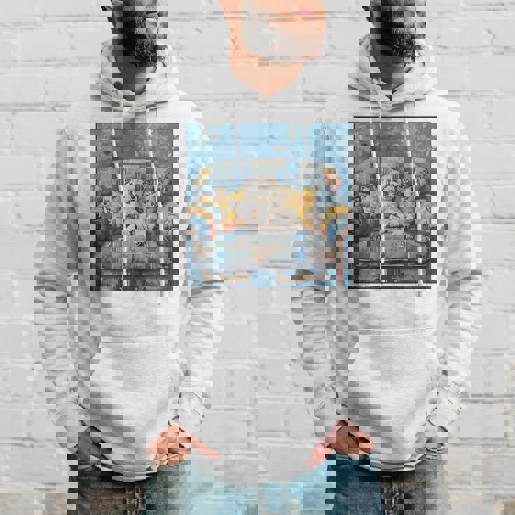 ビション・フリーゼ 音楽愛好家 絵画 犬 パーカー 彼への贈り物