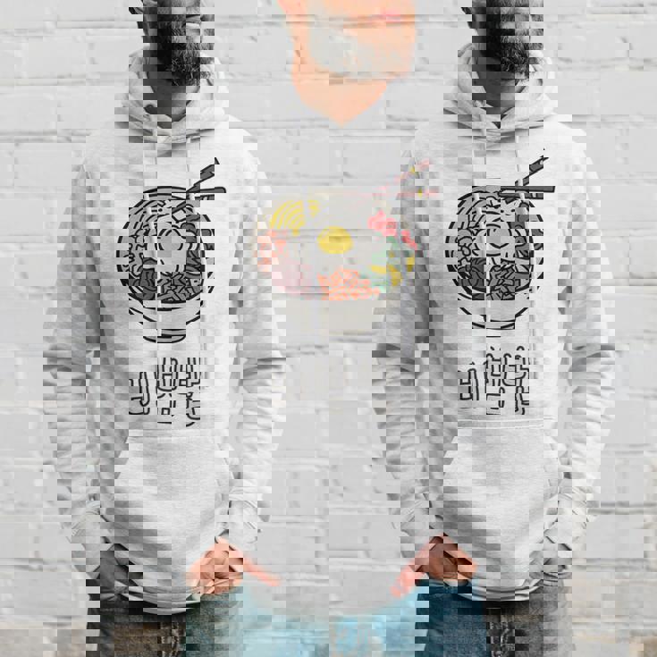 ビビンバボウル 韓国料理 ハングルキャラクター ハングル パーカー 彼への贈り物