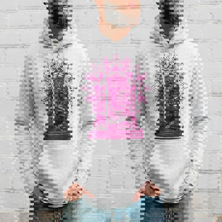 ピンク 象 ヒンドゥー教 ガネーシャ オーナメント パーカー 彼への贈り物