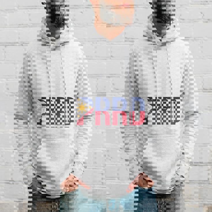 フリードゥテルテ サポーター ロドリゴ・ディゴン・ドゥテルテ大統領 長袖tシャツ パーカー 彼への贈り物