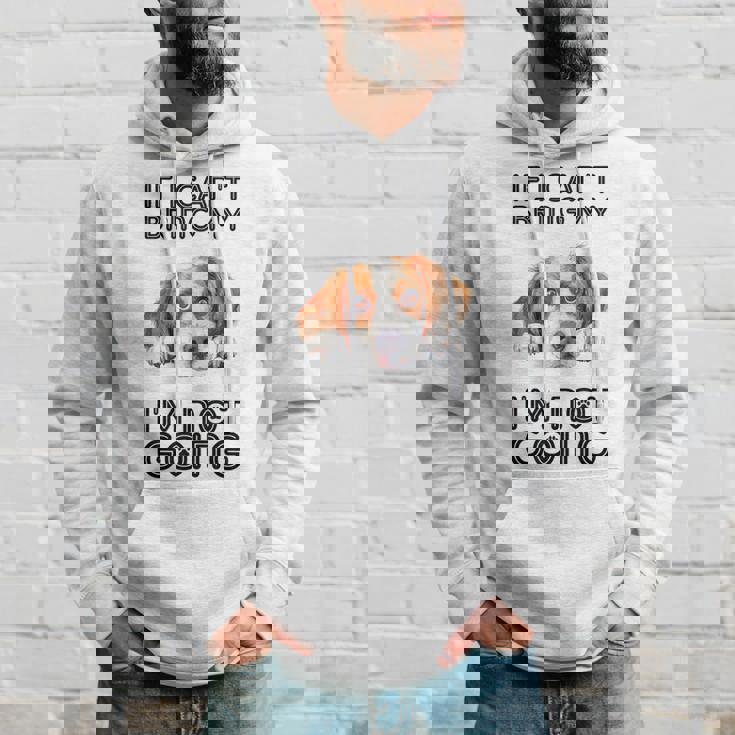 ブリタニー・スパニエル犬を連れて行けないなら行かない パーカー 彼への贈り物