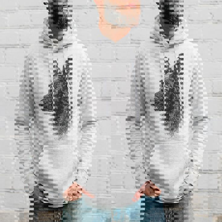 ベルギーシェパード 犬 グラフィック ペットアート ベルギーシェパード パーカー 彼への贈り物