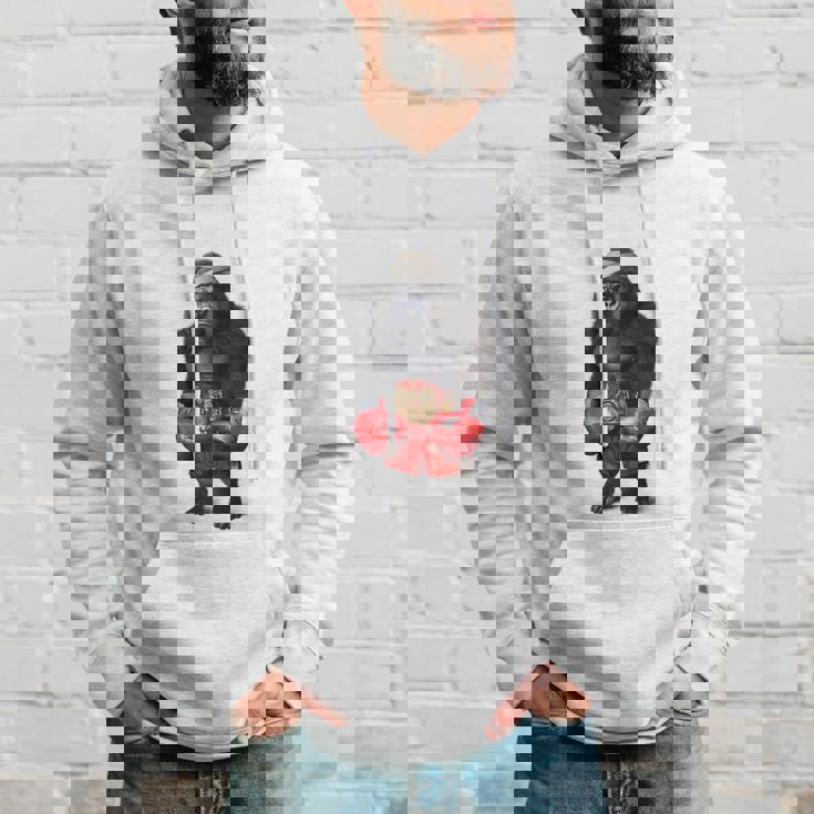 ボクシング チャンピオン ゴリラ ボクサーファイター パーカー 彼への贈り物