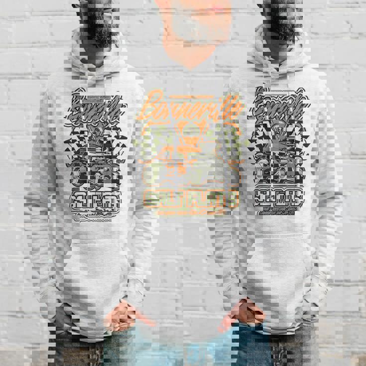 ボンネビル ソルト フラッツ ヴィンテージ レトロ ホットロッド レースカー パーカー 彼への贈り物