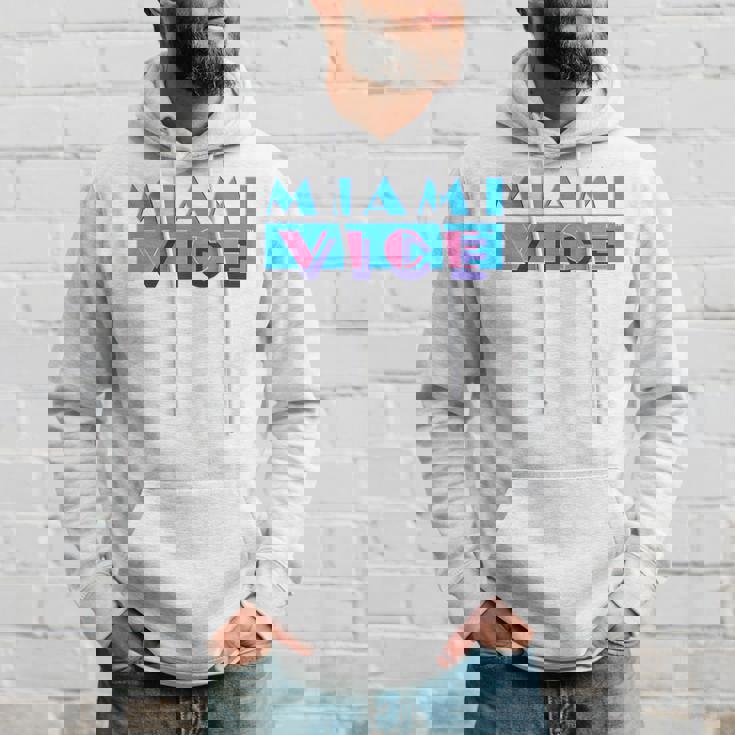 マイアミバイスのロゴ パーカー 彼への贈り物