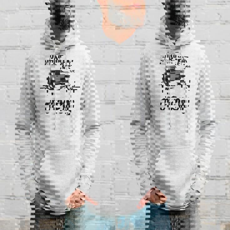 マイハートビーツフォーオフロード 4X4 Jb74 Gj 4Wd ファン用 パーカー 彼への贈り物