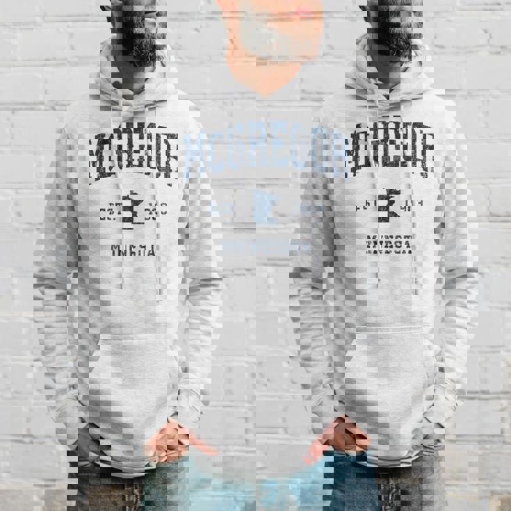 マクレガー ミネソタ Mn ヴィンテージ アスレチック ネイビー スポーツデザイン パーカー 彼への贈り物