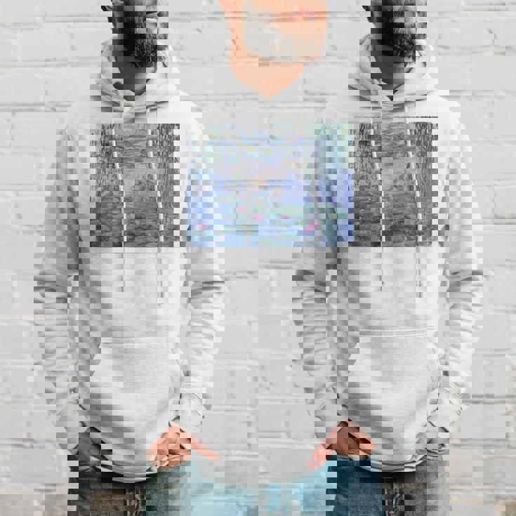 モネ 睡蓮 パーカー 彼への贈り物