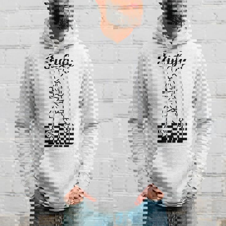 メンズ ラグビー お父さん ラグビーコーチ サッカー 父の日 パーカー 彼への贈り物