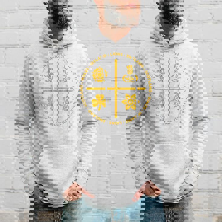 ラグビーライオンズ アイルランド イングランド ウェールズ スコットランド アイコン ゴールド パーカー 彼への贈り物