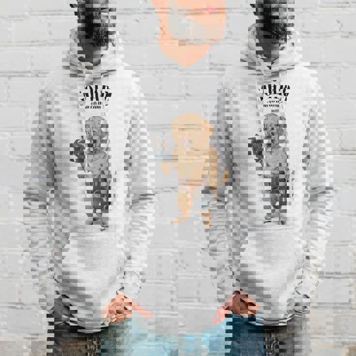 ラブラドールレトリバー 犬用筋肉トレーニング ダンベル付き パーカー 彼への贈り物