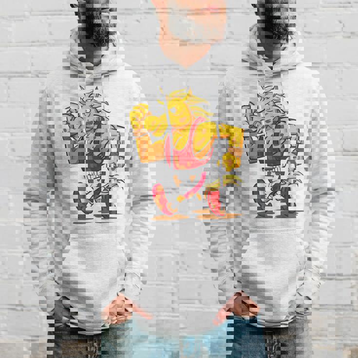 ランニング フィットネス スポーティ ユニコーン パーカー 彼への贈り物