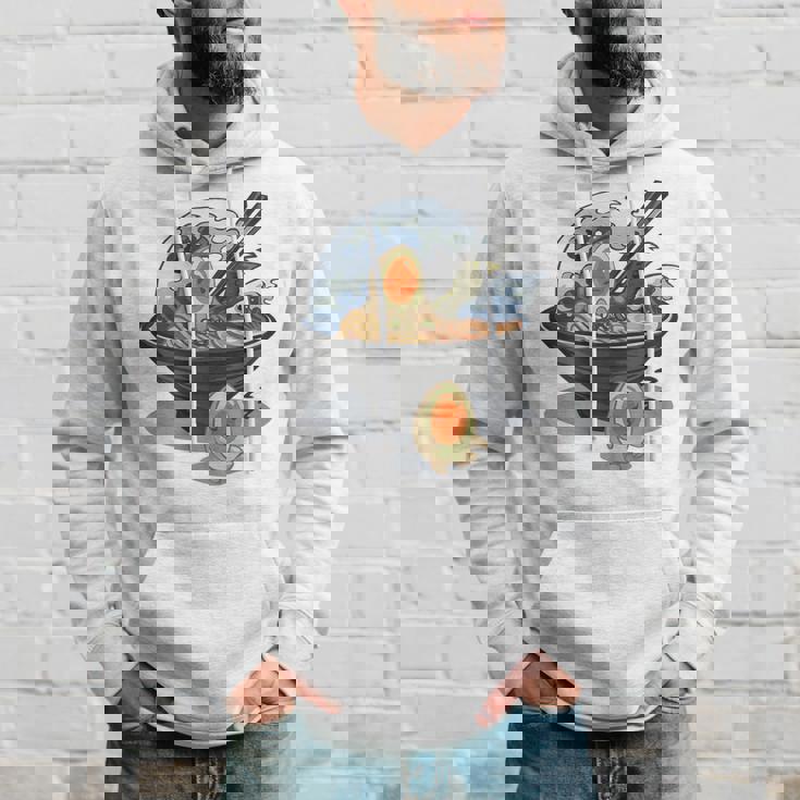 ラーメン 海 波 寝ぼける たまご パーカー 彼への贈り物