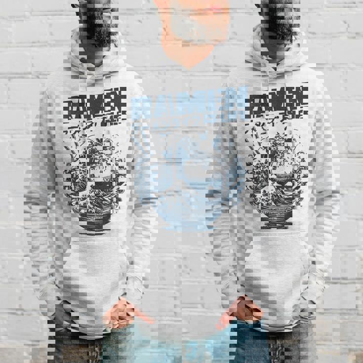 ラーメンは人生、マンガアニメオタクジャパンかわいいラーメン パーカー 彼への贈り物