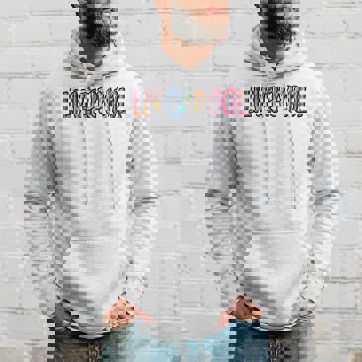 リバプールイングランド リバプールグラフィック パーカー 彼への贈り物