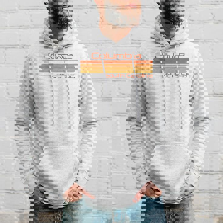 レトロ コロンビア サウスカロライナ 長袖tシャツ パーカー 彼への贈り物