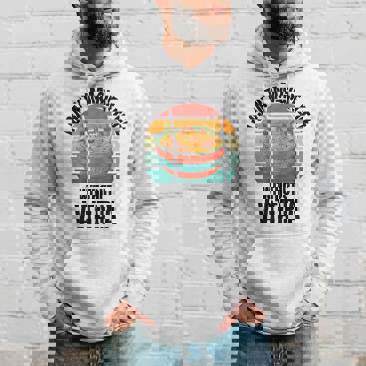 レトロでかわいいヴァタパ ワタパなしでは人生は想像できない。 パーカー 彼への贈り物