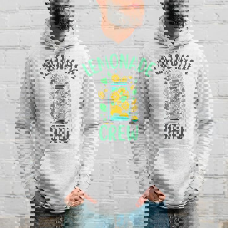 レモネードスタンドシャツ クルーとボス レモンジュース サマーイエロー パーカー 彼への贈り物