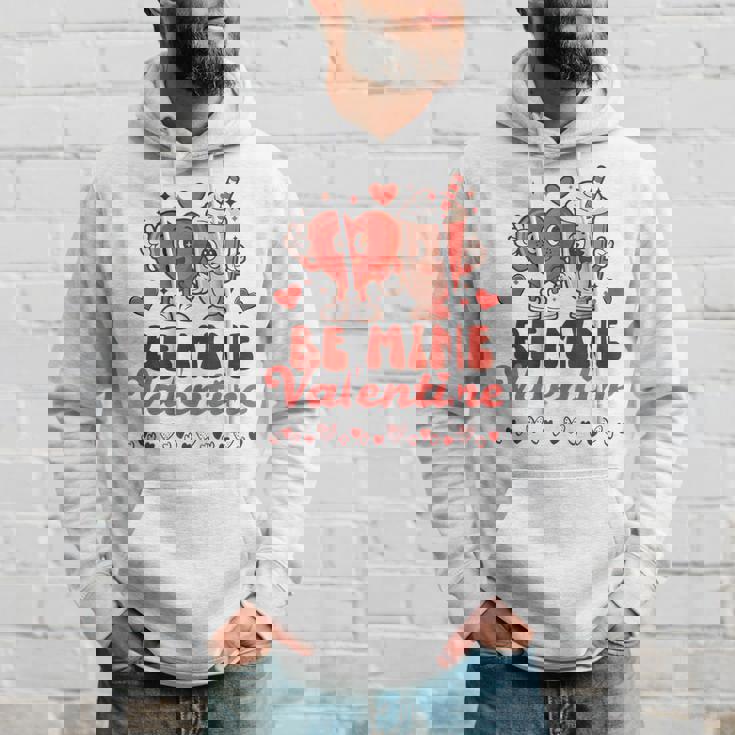 ロマンチックな手描きのスタイル バレンタインデー パーカー 彼への贈り物