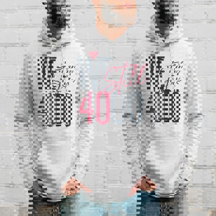 ロマンティックな結婚40周年 Wetill Do 40年 パーカー 彼への贈り物