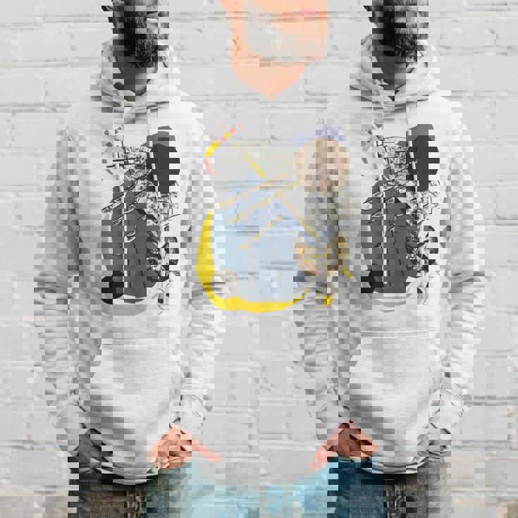 ワシリー・カンディンスキー作「スモール・ワールドii」1922 長袖tシャツ パーカー 彼への贈り物