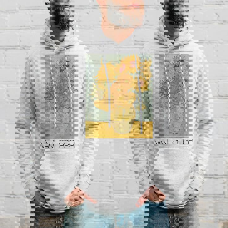 ヴァン・ゴッホ ひまわり アートギフト ヴィンセント・ヴァン・ゴッホ パーカー 彼への贈り物