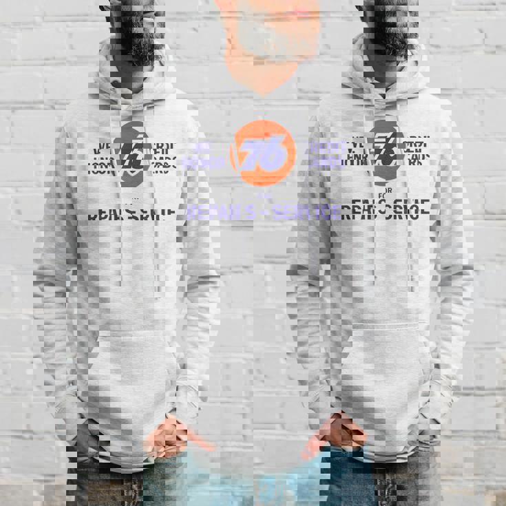 ヴィンテージ 76 ガソリンポンプ サイン レトロ ガソリン ガレージ パーカー 彼への贈り物