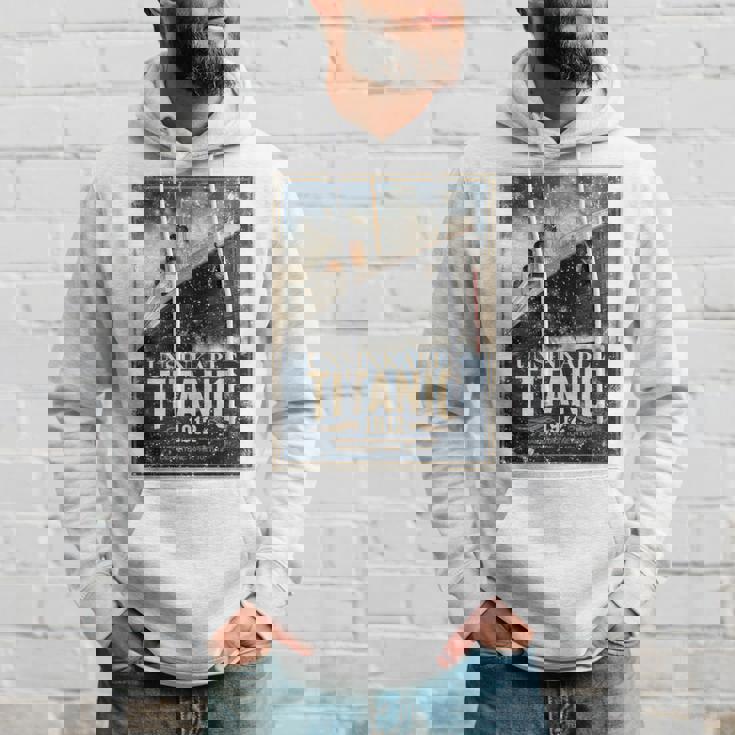 ヴィンテージ Rms タイタニック 1912 クルーズ歴史ポスター 記念品 長袖tシャツ パーカー 彼への贈り物