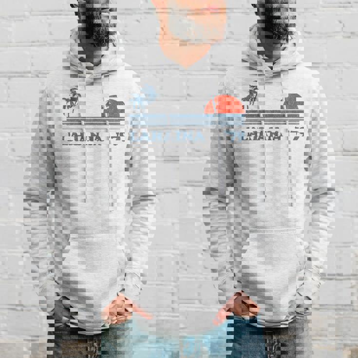 ヴィンテージ ラハイナ マウイ ハワイ ビーチ レトロ ハワイアン 70年代ギフト パーカー 彼への贈り物