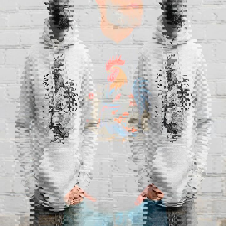 和風チキン 和風美鶏 ストリートウェア パーカー 彼への贈り物