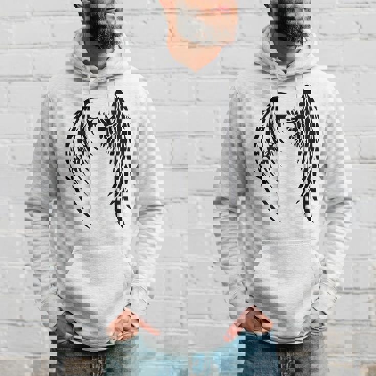 天使 悪魔 翼 神話 信仰 パーカー 彼への贈り物